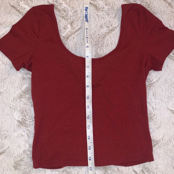 Garage - Red Crop Top - Picture 3 of 7